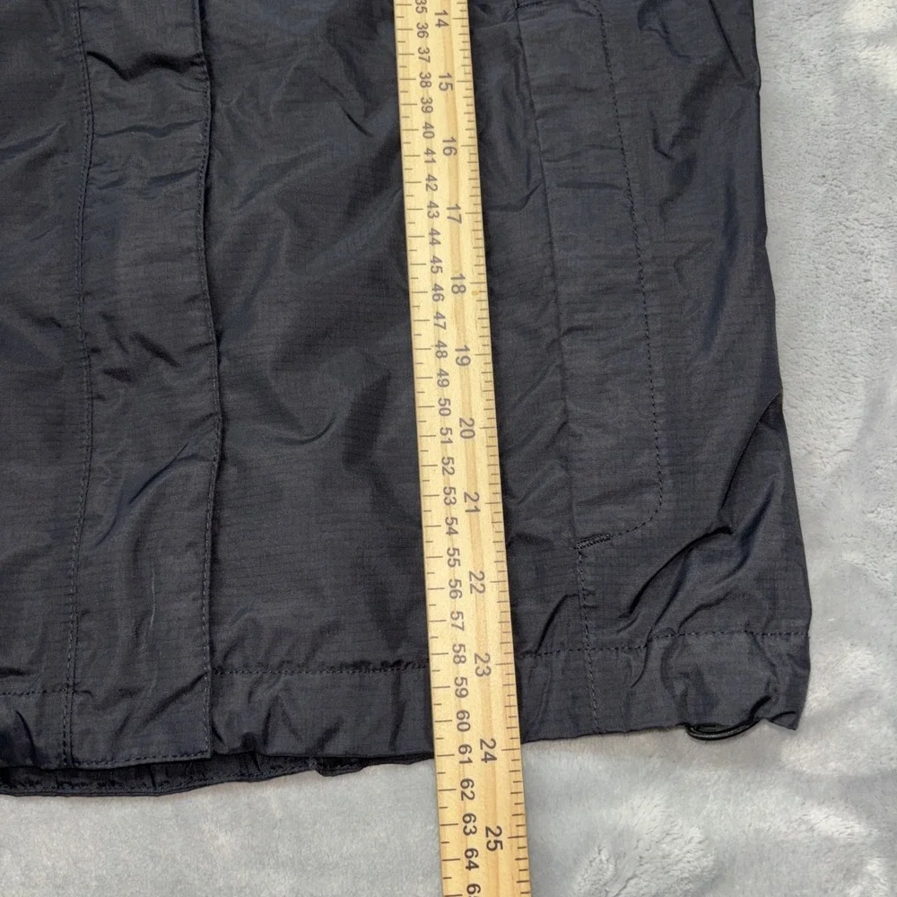 The North Face Rain Jacket Women Sm Black Hooded Waterproof Dryvent Windbreaker